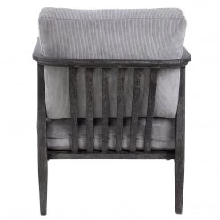 Chairs Uttermost Brunei Modern Gray Accent Chair