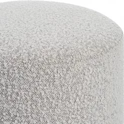 Uttermost Avila Light Gray Ottoman