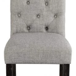 Ashley Furniture Broshound - Dark Brown/beige - Dining Uph Side Chair (2/cn)