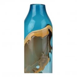 Moe's Home Collection Mystic Blue Vase Tall 12 Moe's Home Collection Mystic Blue Vase Tall