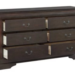 Ashley Furniture Leewarden - Dark Brown - Dresser Dressers 9 Ashley Furniture Leewarden - Dark Brown - Dresser Dressers