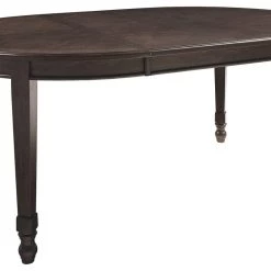 Signature Design By Ashley® Adinton - Dark Brown - 8 Pc. - Extension Table, 6 Side Chairs, Server Dining Room Sets