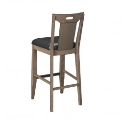 Emerald Home Benton Slat Back Bar Stool Brown / Dark