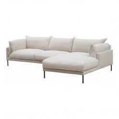 Moe's Home Collection Jamara Sectional Right Sandy Beige