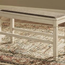 Ashley Furniture Bolanburg - Beige - Dbl Counter Uph Bench (1/cn)