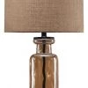 Ashley Furniture Laurentia - Champagne - Glass Table Lamp (1/cn)