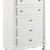 Ashley Furniture Kaslyn - White - Five Drawer Chest Chests
