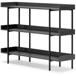 Ashley Furniture Yarlow - Black - Bookshelf Bookcases