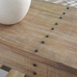 Ashley Furniture Susandeer - Brown - Console Sofa Table