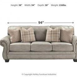 Ashley Furniture Olsberg - Steel - Queen Sofa Sleeper