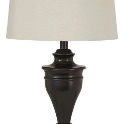 Ashley Furniture Accessories Darlita - Bronze Finish - Metal Table Lamp (2/cn)