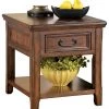 Ashley Furniture Woodboro - Dark Brown - Rectangular End Table Tables
