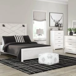 Signature Design By Ashley® Gerridan - Dresser, Mirror, Panel Bed - Set Bedroom Sets