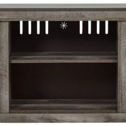 Ashley Furniture Wynnlow - Crossbuck - LG TV Stand W/Fireplace Option