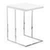 Moe's Home Collection Posta Accent Table White 2 Moe's Home Collection Posta Accent Table White