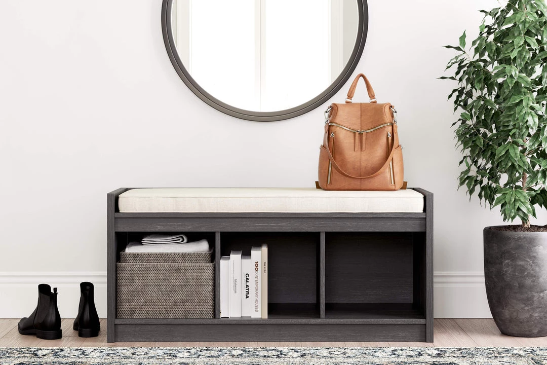 Signature Design By Ashley® Yarlow - Bench With Open Storage Benches 14 Signature Design By Ashley® Yarlow - Bench With Open Storage Benches