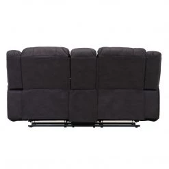 Emerald Home Navaro Reclining Console Loveseat