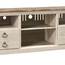 Ashley Furniture TV Stands Willowton - TV Stand With Fireplace Option
