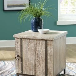 Ashley Furniture Laddford - Whitewash - Accent Cabinet - Shelf 14 Ashley Furniture Laddford - Whitewash - Accent Cabinet - Shelf