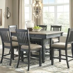 Ashley Furniture Tyler - Black/gray - Rect Dining Room Counter Table