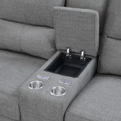 Emerald Home Medford Power Reclining Sectional Sectionals