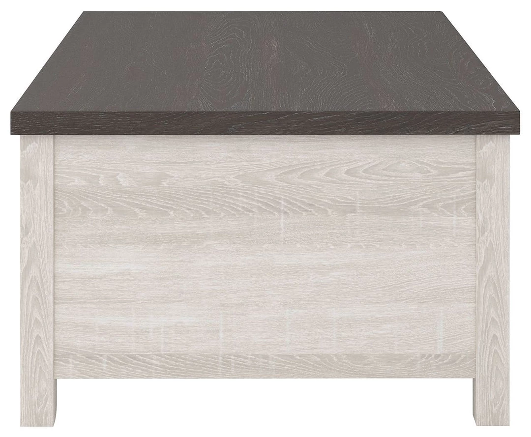 Ashley Furniture Dorrinson - White / Black / Gray - Lift Top Cocktail Table Tables 9 Ashley Furniture Dorrinson - White / Black / Gray - Lift Top Cocktail Table Tables