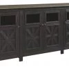 Ashley Furniture Tyler - Black/gray - Extra Large Tv Stand TV Stands