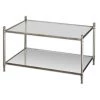 Uttermost Gannon Mirrored Glass Coffee Table