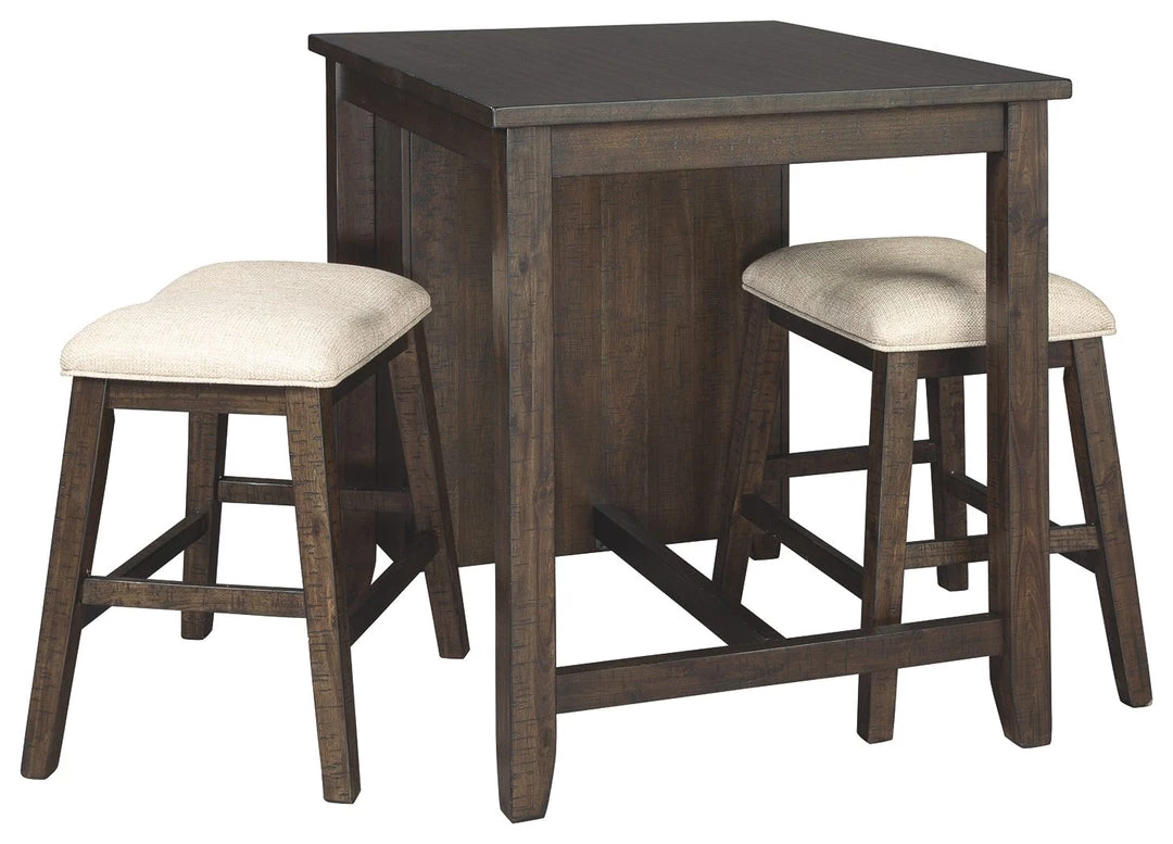 Ashley Furniture Rokane - Light Brown - Rect Drm Counter Tbl Set(3/cn) Dining Room Sets 11 Ashley Furniture Rokane - Light Brown - Rect Drm Counter Tbl Set(3/cn) Dining Room Sets