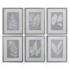 Accessories Uttermost Moonlight Ferns Framed Art, S/6