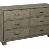 Ashley Furniture Arnett - Gray - Dresser, Mirror Dressers