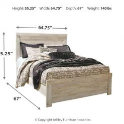 Signature Design By Ashley® Bellaby - Attractive - Dresser, Mirror, Panel Bed