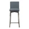 Moe's Home Collection Giro Swivel Barstool Grey