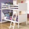 Signature Design By Ashley® Beds Lulu - White - Bunk Bed (twin/twin)