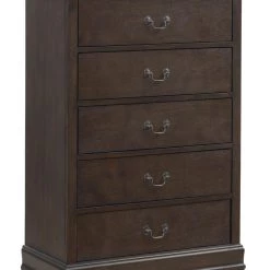 Ashley Furniture Chests Leewarden - Dark Brown - Five Drawer Chest