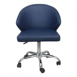 Moe's Home Collection Chairs Albus Swivel Office Chair Blue