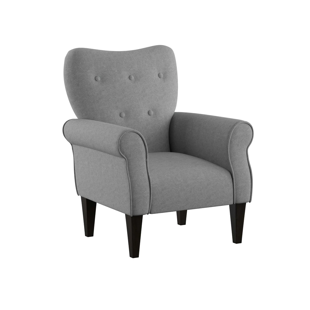 Emerald Home Lydia Chair, Performance Gray Chairs 3 Emerald Home Lydia Chair, Performance Gray Chairs