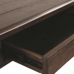 Ashley Furniture Baldridge - Rustic Brown - Home Office Large Leg Desk Desks 19 Ashley Furniture Baldridge - Rustic Brown - Home Office Large Leg Desk Desks