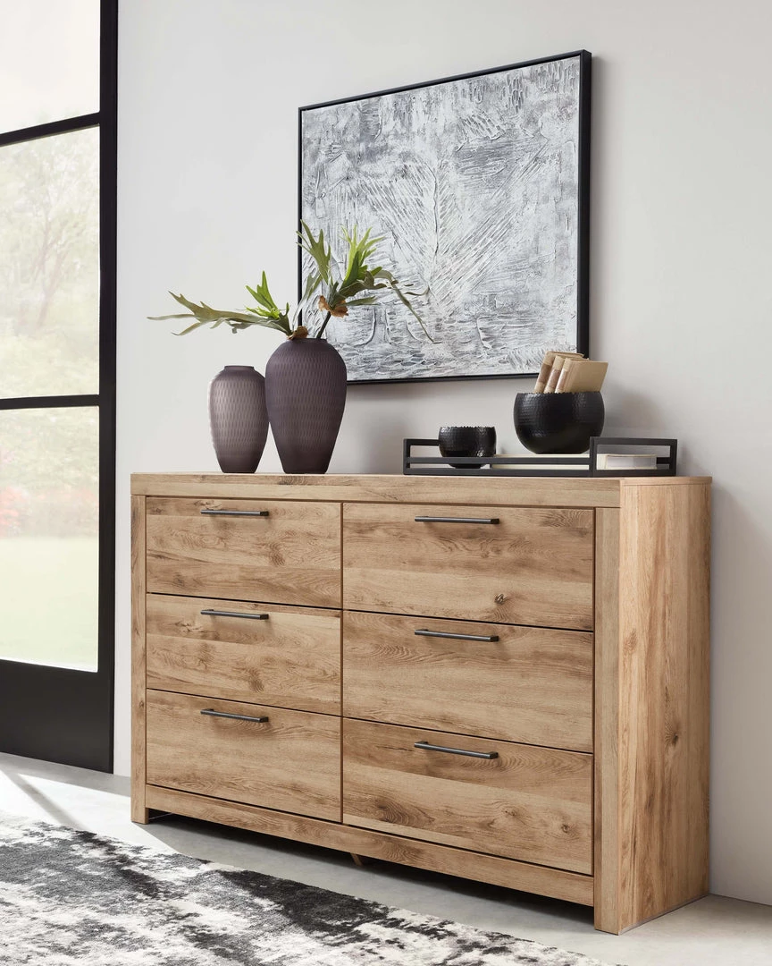 Signature Design By Ashley® Hyanna - Tan - Six Drawer Dresser 8 Signature Design By Ashley® Hyanna - Tan - Six Drawer Dresser