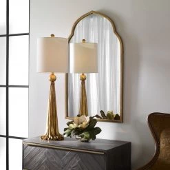 Accessories Uttermost Kenitra Gold Arch Mirror