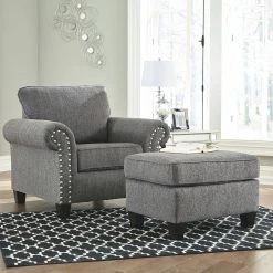 Ashley Furniture Agleno - Charcoal - Chair Chairs