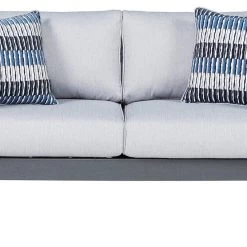 Signature Design By Ashley® Amora - Charcoal Gray - Loveseat W/cushion