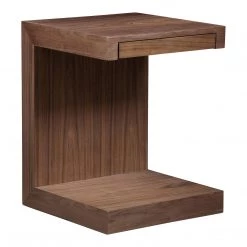 Moe's Home Collection Zio Sidetable Walnut Tables