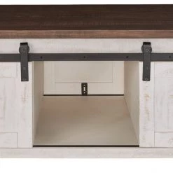 Ashley Furniture Wystfield - White/brown - Rectangular Cocktail Table