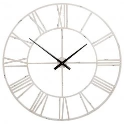Ashley Furniture Paquita - Antique White - Wall Clock Accessories