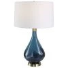 Accessories Uttermost Riviera Art Glass Table Lamp
