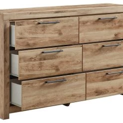 Signature Design By Ashley® Hyanna - Tan - Six Drawer Dresser 12 Signature Design By Ashley® Hyanna - Tan - Six Drawer Dresser