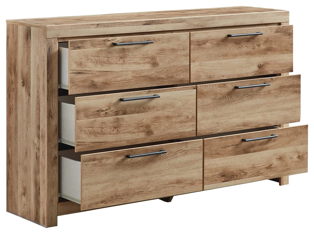 Signature Design By Ashley® Hyanna - Tan - Six Drawer Dresser 6 Signature Design By Ashley® Hyanna - Tan - Six Drawer Dresser