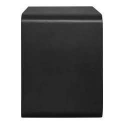 Moe's Home Collection Cali Accent Cube Black