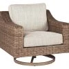 Ashley Furniture Beachcroft - Beige - Swivel Lounge Chair (1/cn)